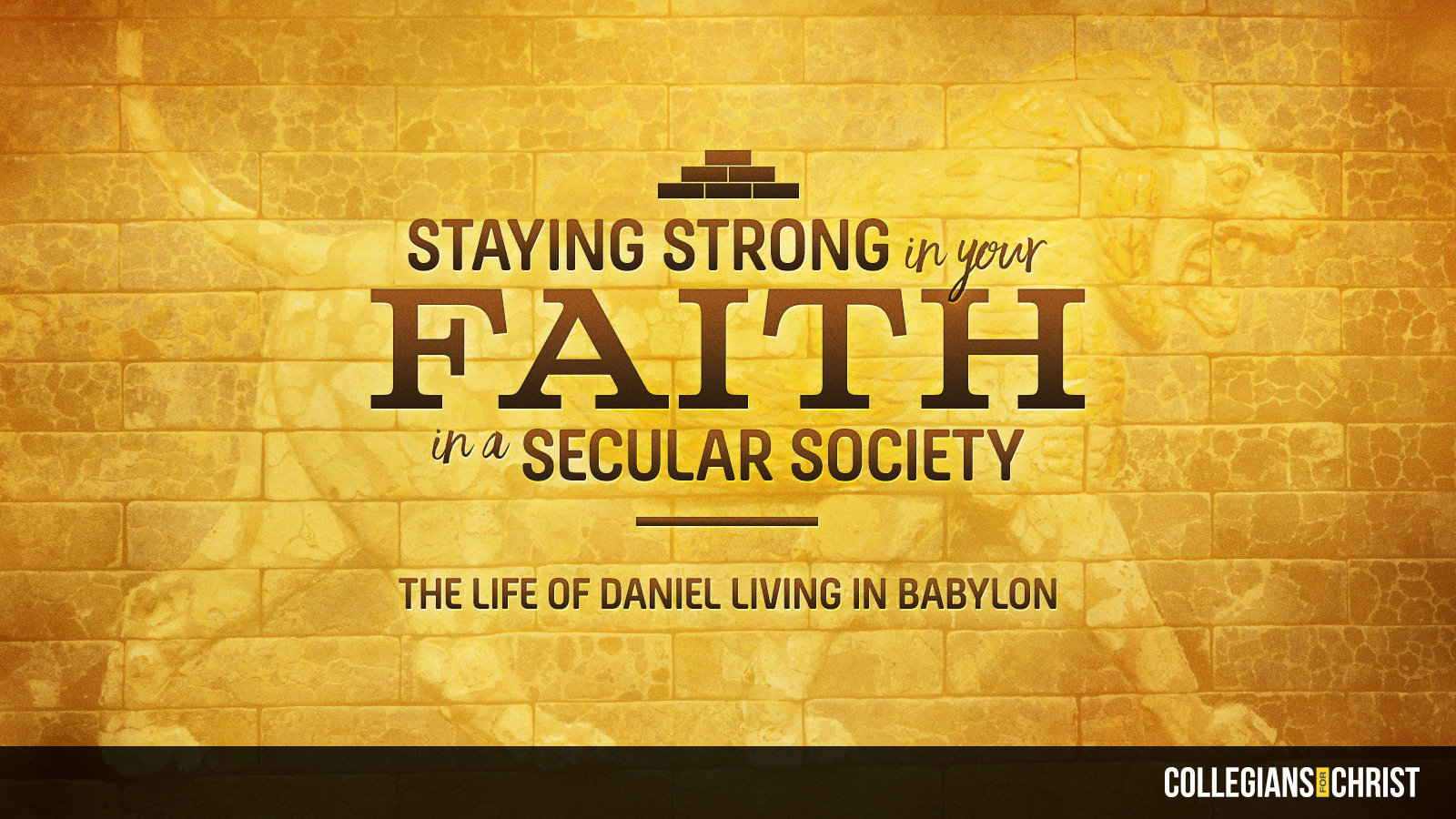 Staying Strong in Your Faith in a Secular Society